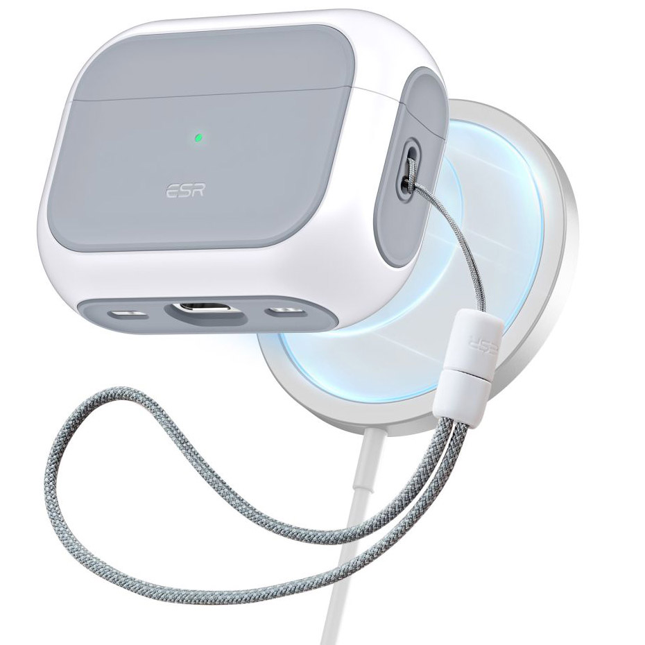 Etui ESR Orbit HaloLock MagSafe do AirPods Pro 1 / 2, białe